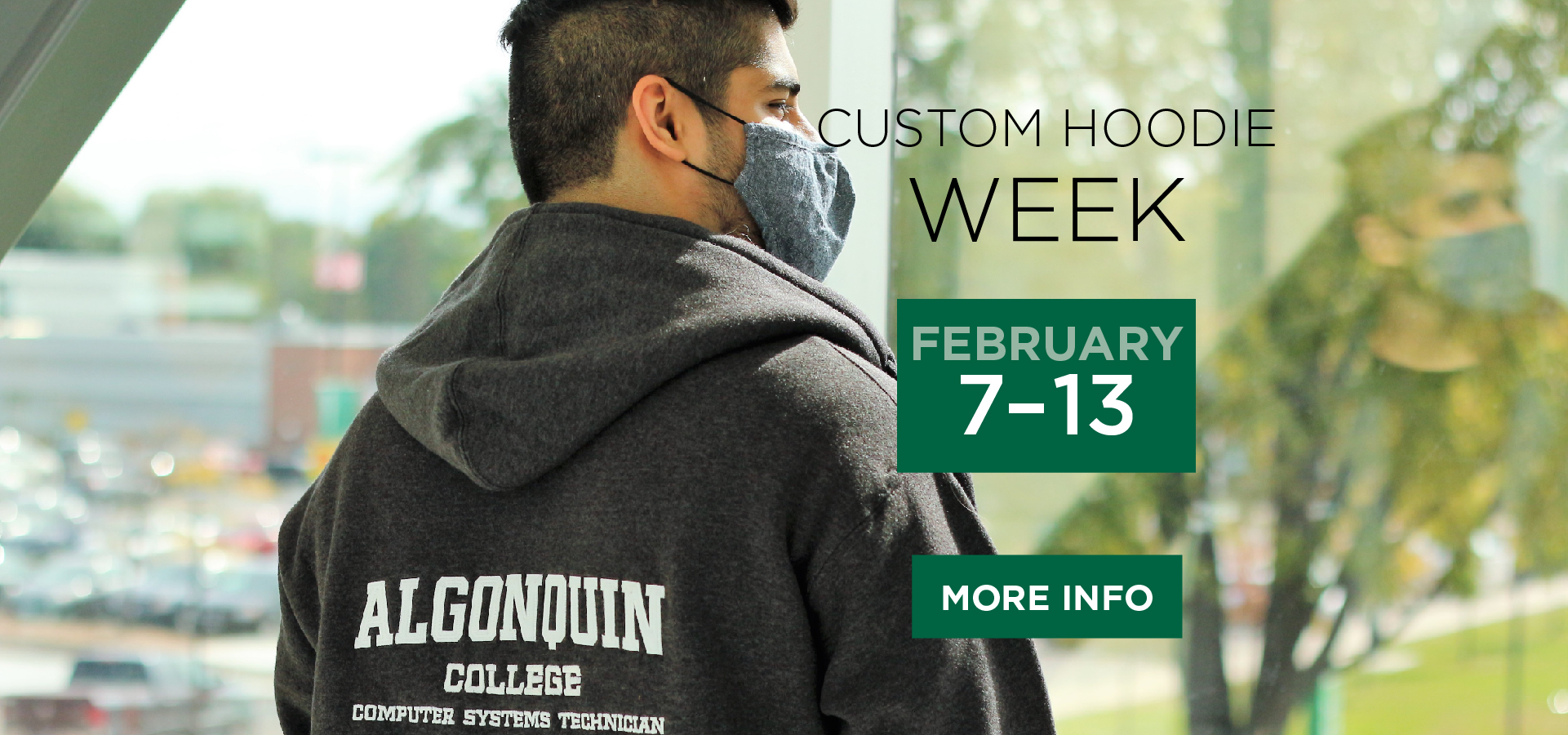 Custom Hoodie Week February 7 - 13. Zip-up or Pullover. Shop Now.